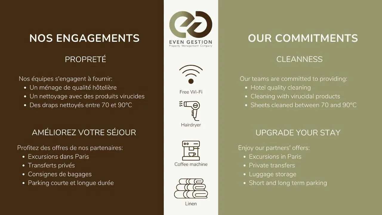 32#Studio 2Pers#Sevres-Lecourbe#Necker Parigi